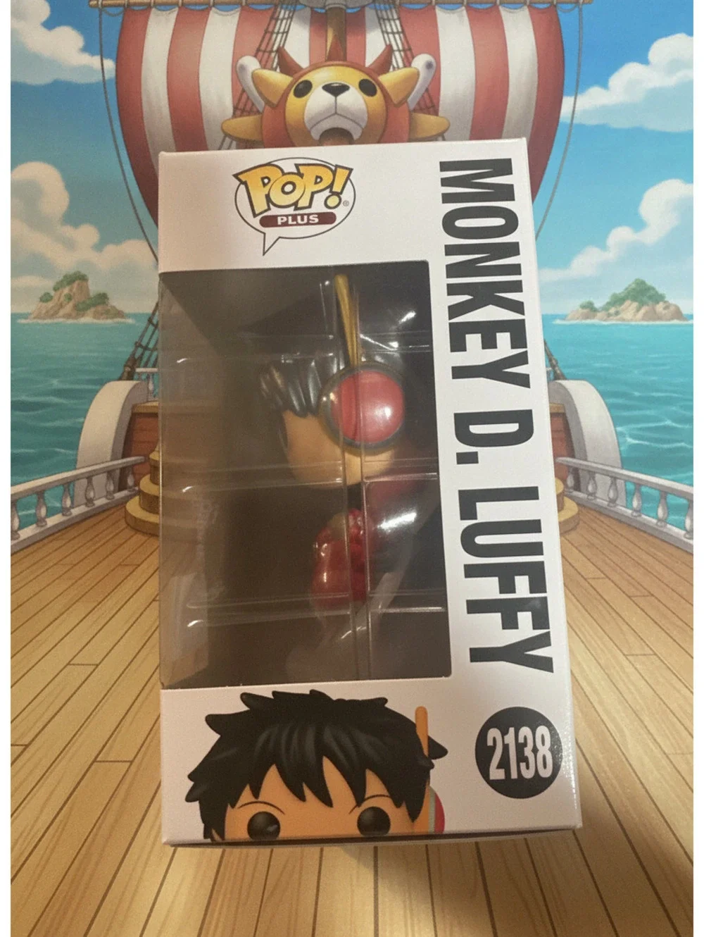 Funko Pop Plus Monkey D. Luffy Metallic Vinyl Figure #2138 One Piece